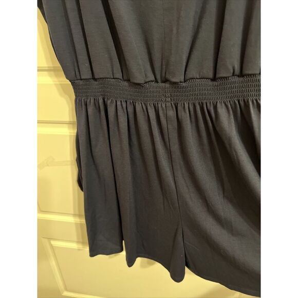 Copper Key Navy Flutter Sleeve Junior romper, size medium - Picture 3 of 4